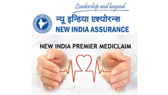 NEW INDIA PREMIER MEDICLAIM  POLICY COVERS  Unforeseen  hospitalization  expenses The Policy can be