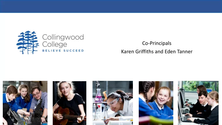 co principals karen griffiths and eden tanner vision