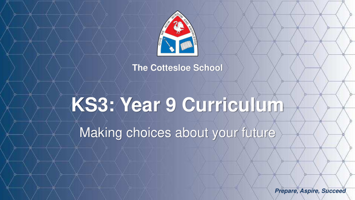 ks3 year 9 curriculum