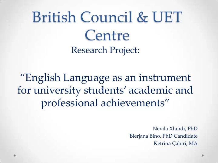 british council uet