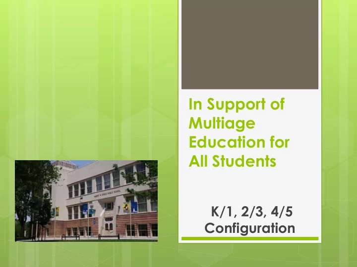 education for