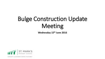 Meeting Wednesday 15 th June 2016  Agenda  Welcome and Introductions  Questions so far? Where