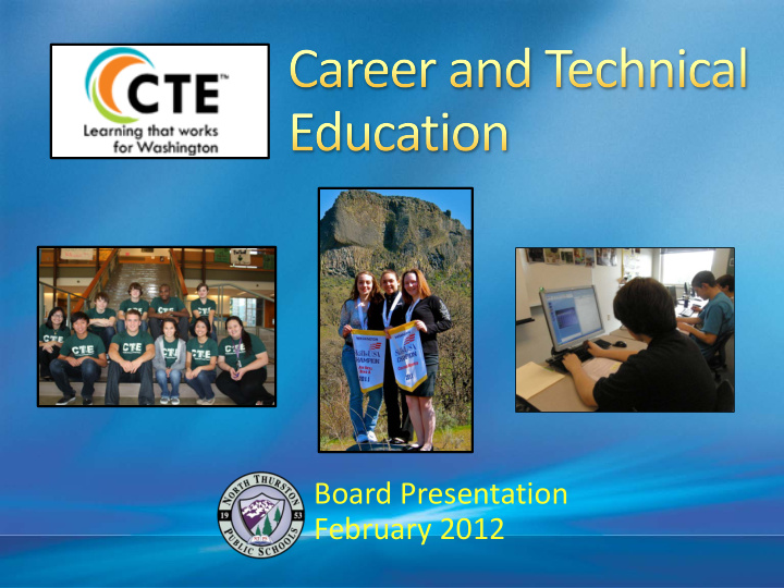 board presentation february 2012