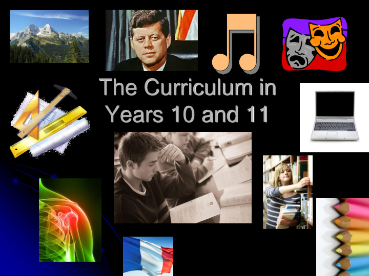 the curriculum in years 10 and 11 the ks4 curriculum per