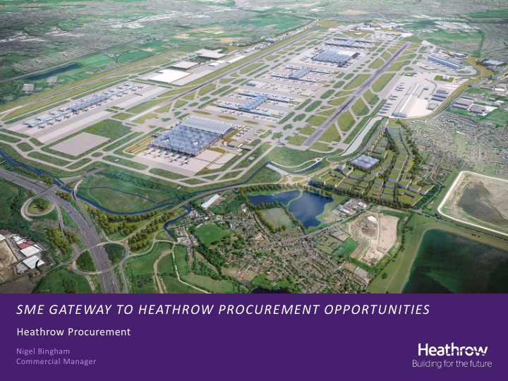 sme gateway to heathrow procurement opportunities