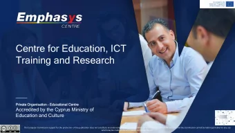 Training and Research  ______  Priv  ivat  ate  e Orga  ganisat  nisation ion  Educ  ucatio