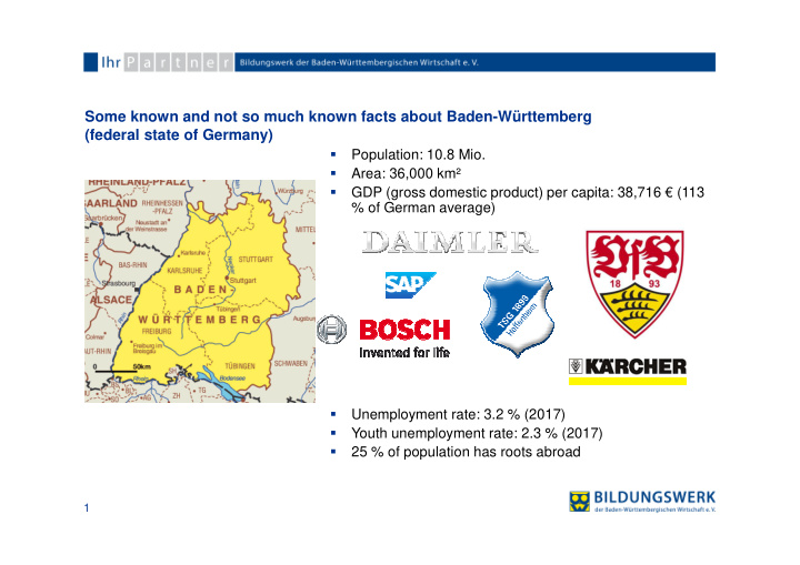 some known and not so much known facts about baden w