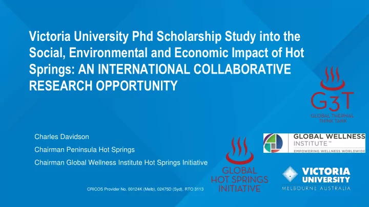 springs an international collaborative