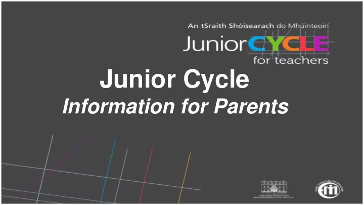 junior cycle