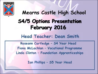 Choices to Make  PUPIL SUPPORT  TEACHERS  CAREERS  SUBJECT  ADVISOR  TEACHERS  I NFORM  ED CHOI CES