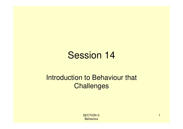 session 14