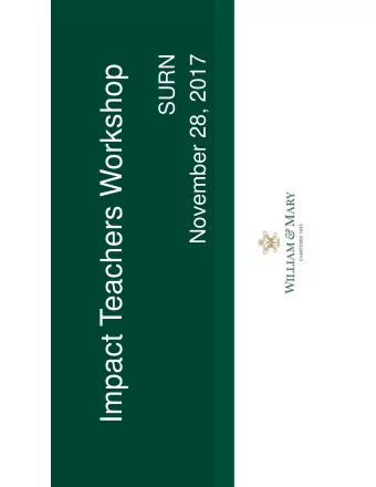 Impact Teachers Workshop  3-2-1 Bio Poem  Make a table tent (hotdog fold) with cardstock  Write