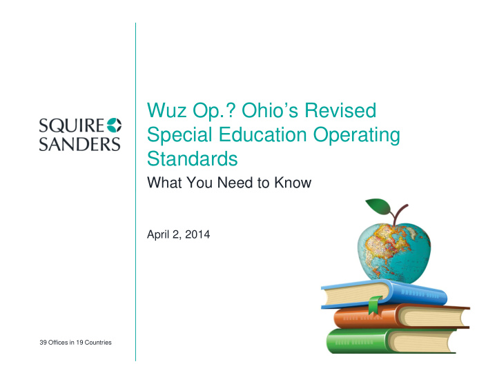 wuz op ohio s revised special education operating