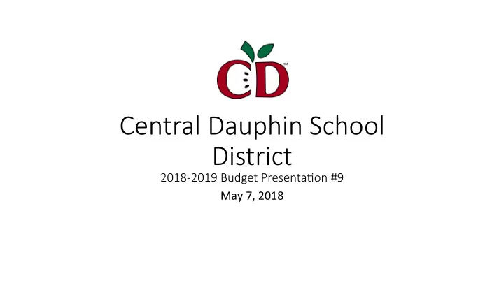 central dauphin school district
