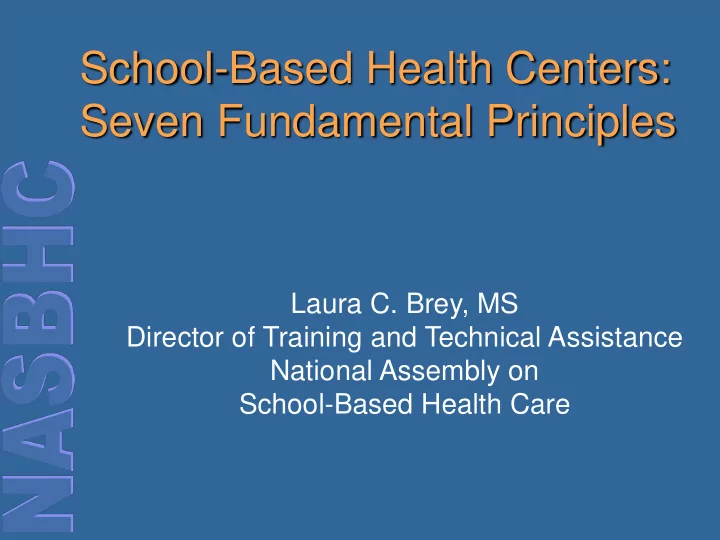 school based health centers