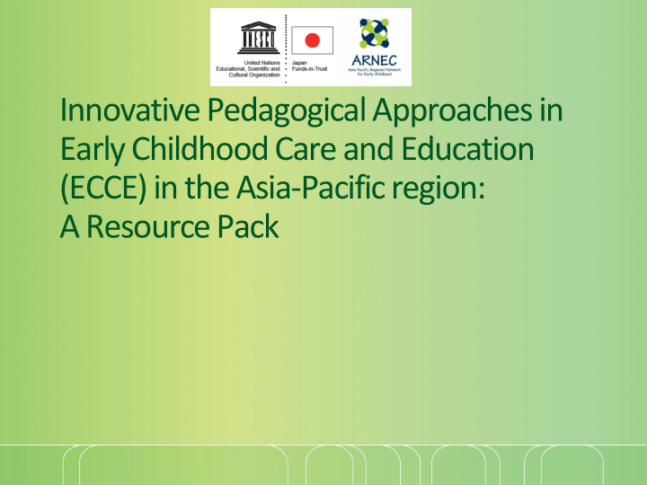 innovative pedagogical approaches in