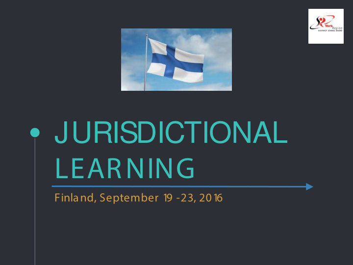 jurisdictional learning