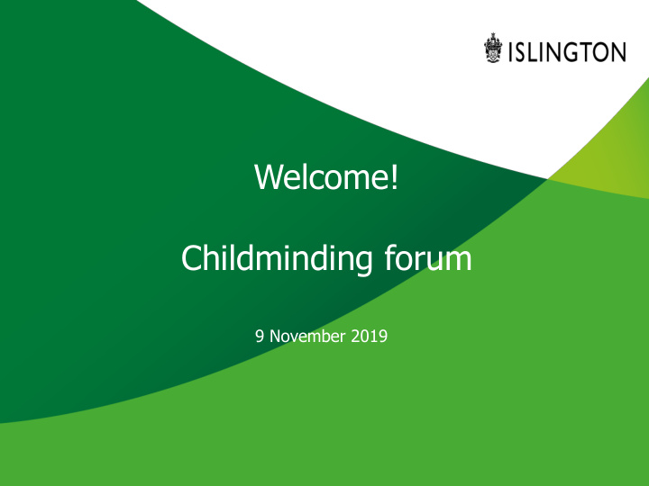 welcome childminding forum
