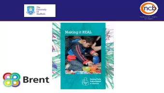 families, building confidence and knowledge to  support the early home learning environment.  Aim