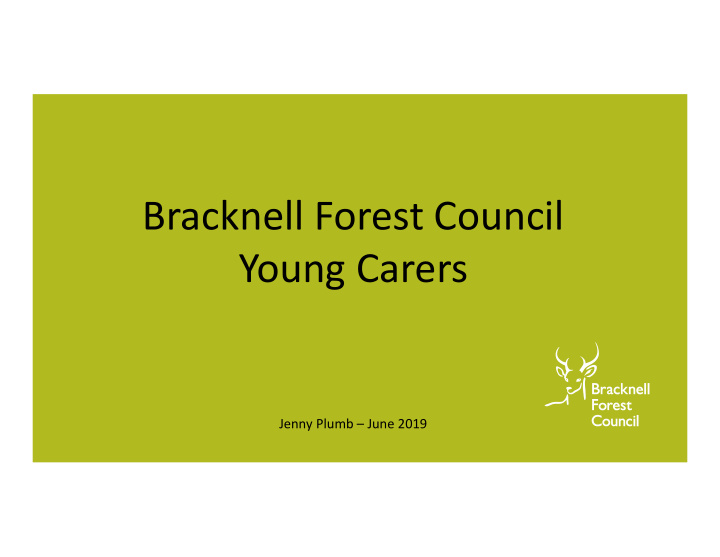 bracknell forest council young carers