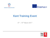 kent training event