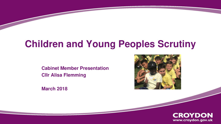 children and young peoples scrutiny