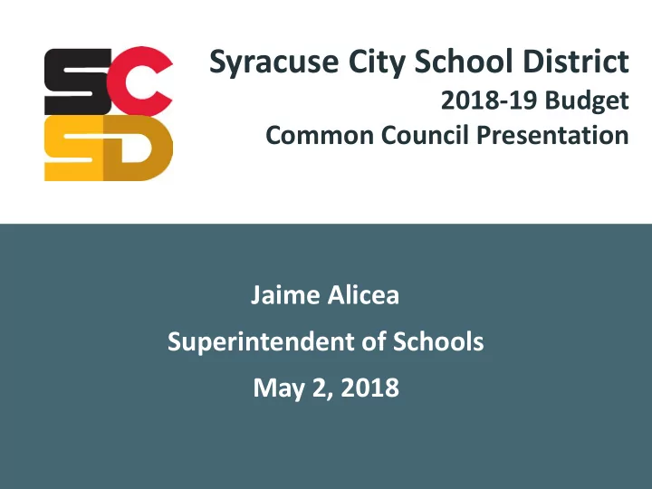 syracuse city school district