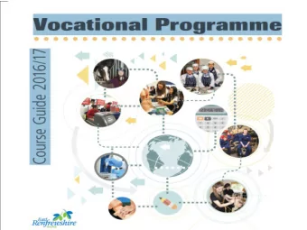 Programme Details  2.5 days per week  Monday, Tuesday, Wednesday afternoons,  Thursday all day,