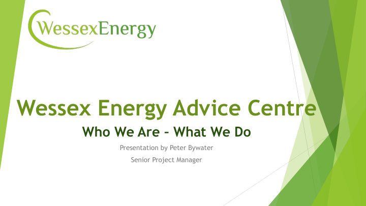 wessex energy advice centre