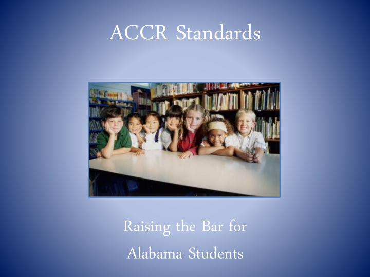 accr standards