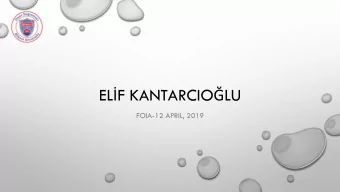 EL  F KANTARCIO  LU  FOIA-12 APRIL, 2019  OVERVIEW  TEST SPECIFICATIONS  CONSTRUCTING