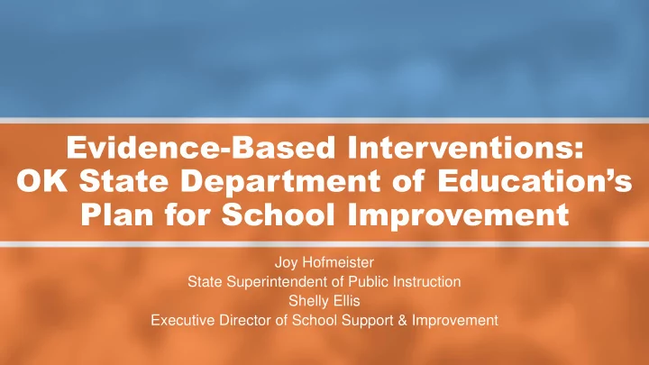 ok state department of education s