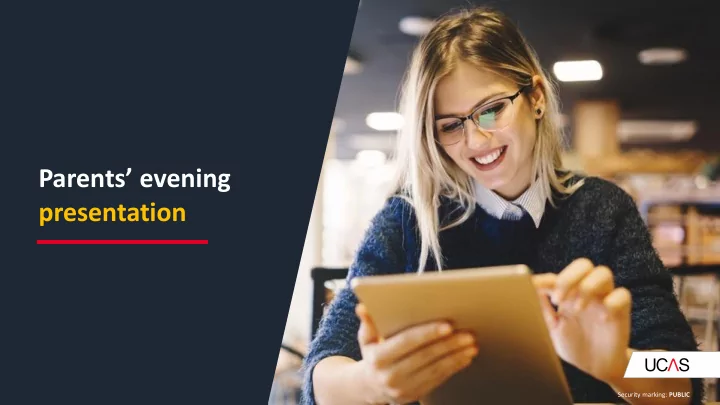 parents evening presentation