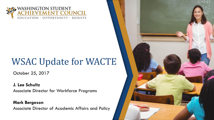 wsac update for wacte