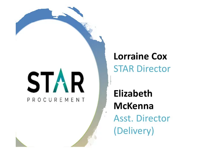 lorraine cox star director elizabeth mckenna asst