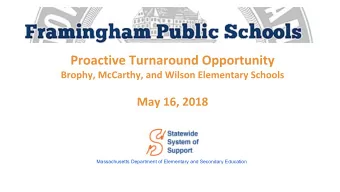 Massachusetts Department of Elementary and Secondary Education          Schools without