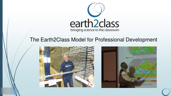 the earth2class model for professional development