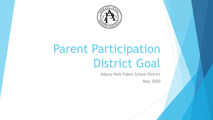 parent participation district goal