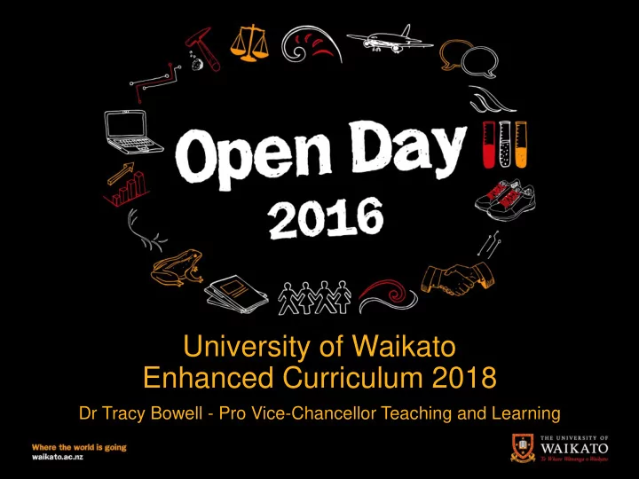 enhanced curriculum 2018