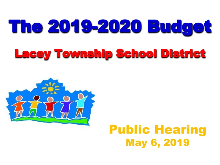 the 2019 2020 budget