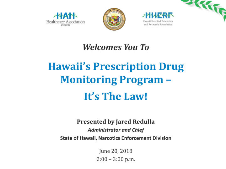 hawaii s prescription drug