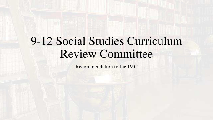 review committee