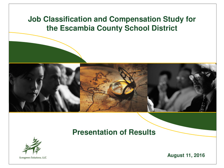 job classification and compensation study for