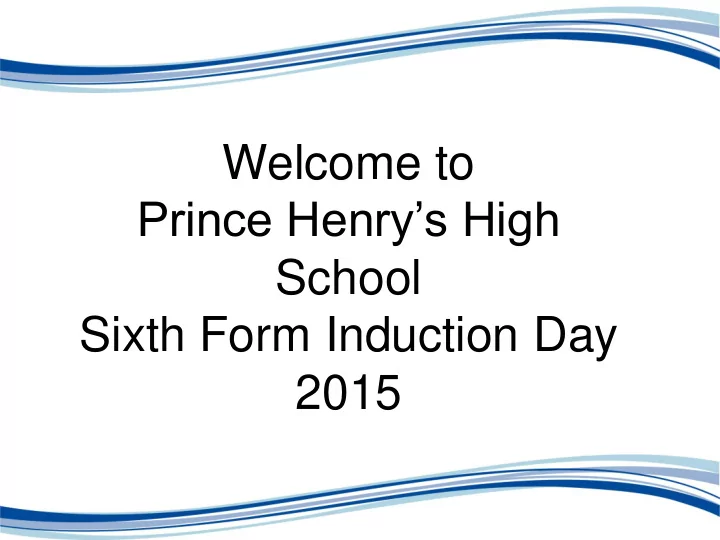 welcome to