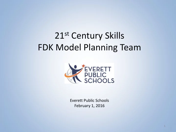 21 st century skills