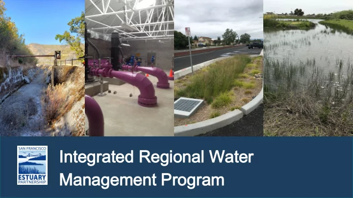 integrated regional water integrated regional water