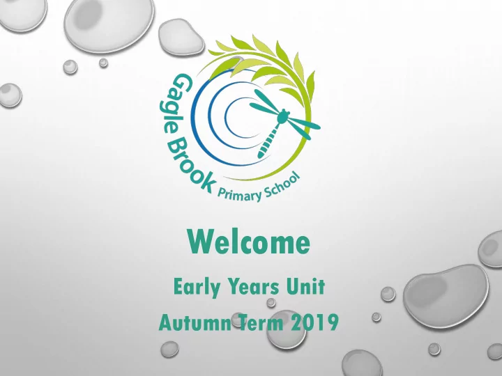 welcome