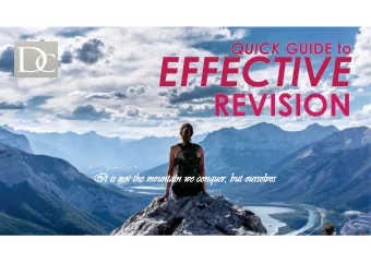 It is not the mountain we conquer, but ourselves.  SE  PT  E  MBE  R  e mb a rke d o n  2017  10 (o