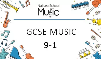 9-1  Performing 30%  Composing 30%  Appraising  40%  COMPONENT 1: PERFORMING  (*Paper code: