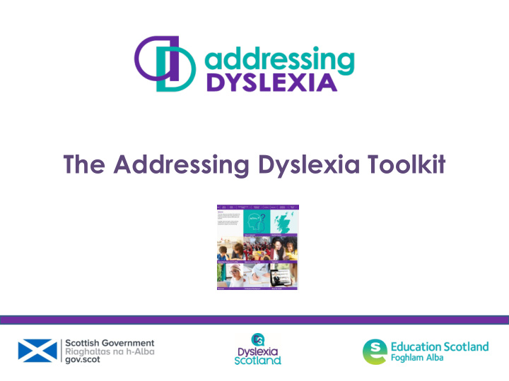 the addressing dyslexia toolkit national dyslexia reviews